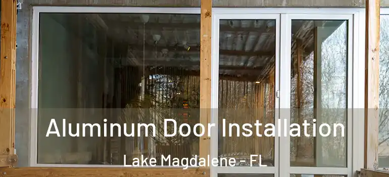 Aluminum Door Installation Lake Magdalene - FL