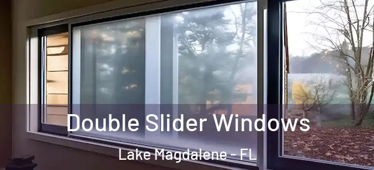  Double Slider Windows Lake Magdalene - FL