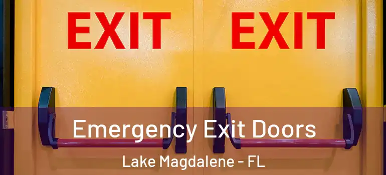  Emergency Exit Doors Lake Magdalene - FL
