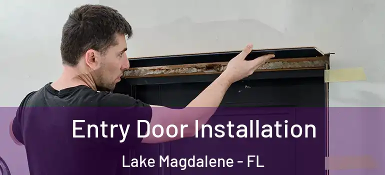 Entry Door Installation Lake Magdalene - FL