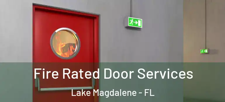 Fire Rated Door Services Lake Magdalene - FL