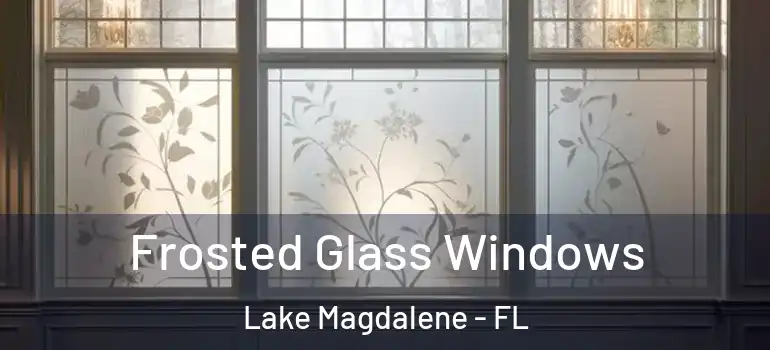  Frosted Glass Windows Lake Magdalene - FL