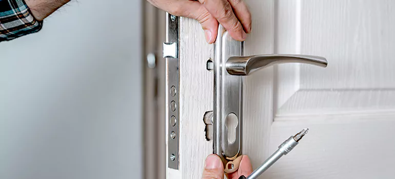 Front Door Knob Repair in Lake Magdalene, FL