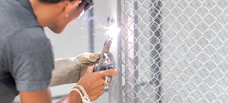 Commercial Mesh Door Repair in Lake Magdalene, FL