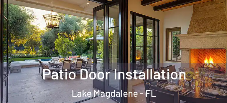 Patio Door Installation Lake Magdalene - FL