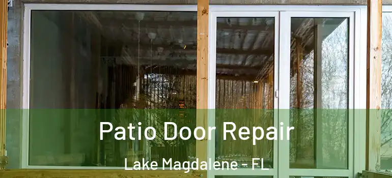 Patio Door Repair Lake Magdalene - FL