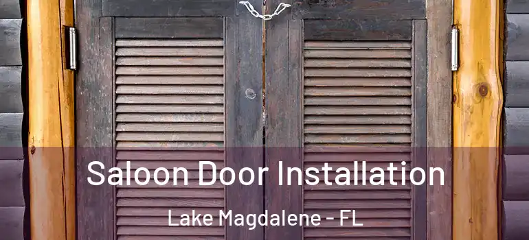  Saloon Door Installation Lake Magdalene - FL