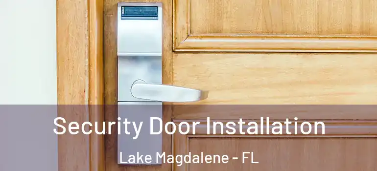 Security Door Installation Lake Magdalene - FL