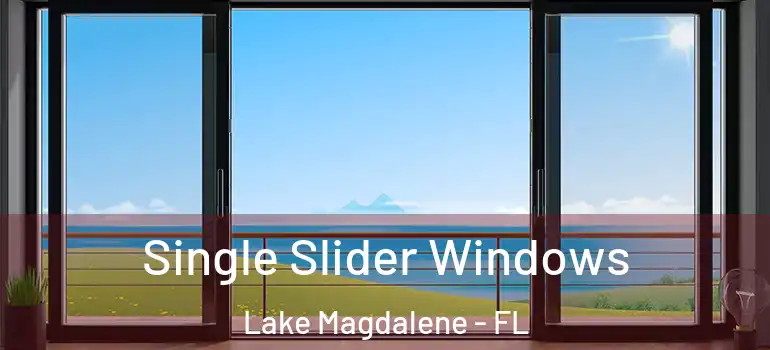  Single Slider Windows Lake Magdalene - FL