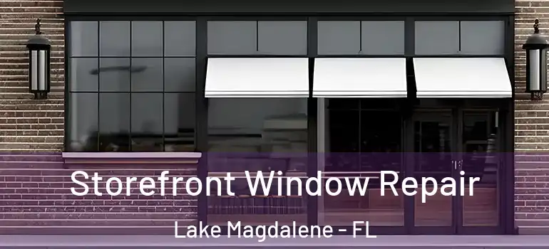 Storefront Window Repair Lake Magdalene - FL