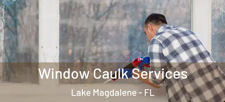 Window Caulk Services Lake Magdalene - FL