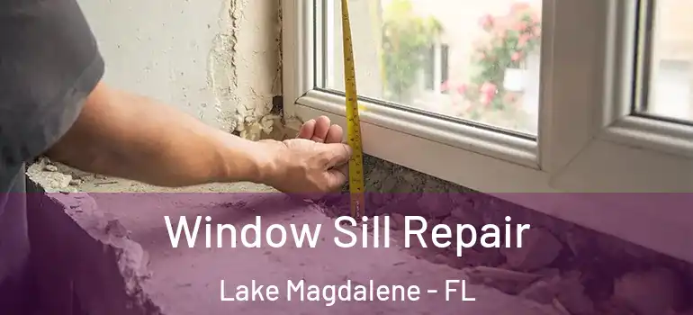 Window Sill Repair Lake Magdalene - FL